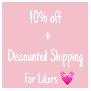 LIKE AWAY FOR A SPECIAL DISCOUNT💓
